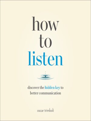 cover image of How to Listen